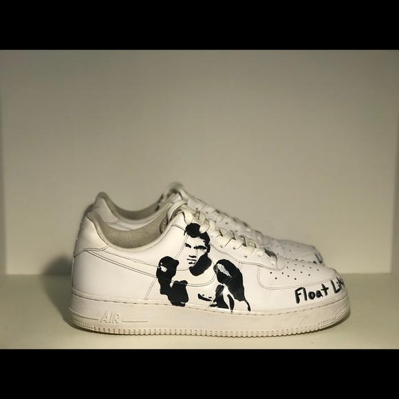 Nike AF’1 Size 13 Custom Muhammad Ali Shies - Picture 4 of 4